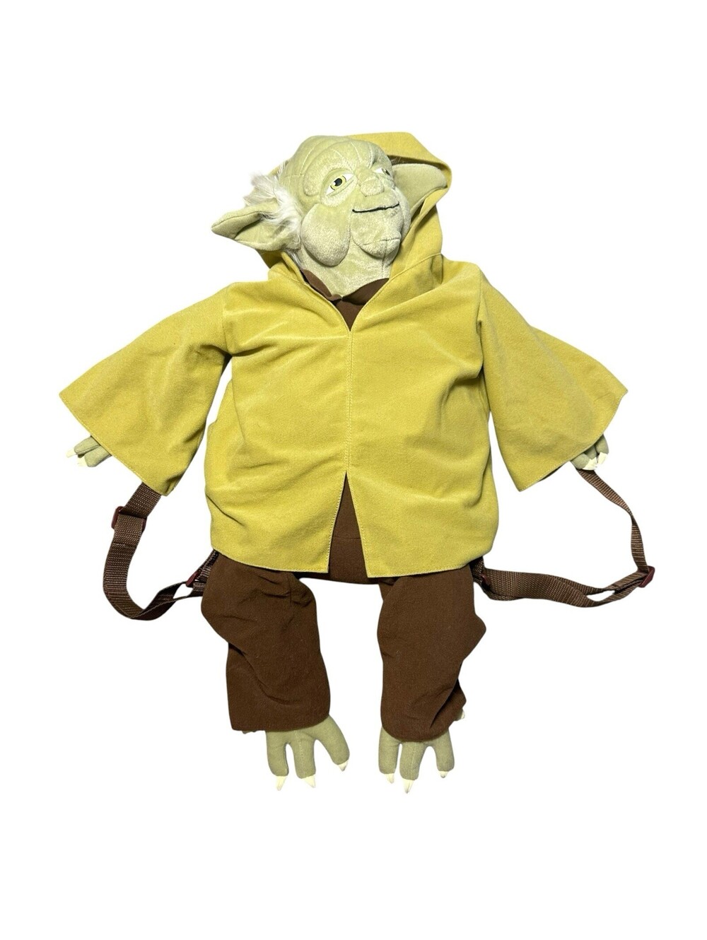 Disney Lucas Films Star Wars Yoda Jedi Plush Backpack 24”